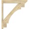 Ekena Millwork Merced Slat Rough Sawn Outlooker, Douglas Fir, 6"W x 36"D x 40"H OUT06X36X40MRC06RDF - alternate 2